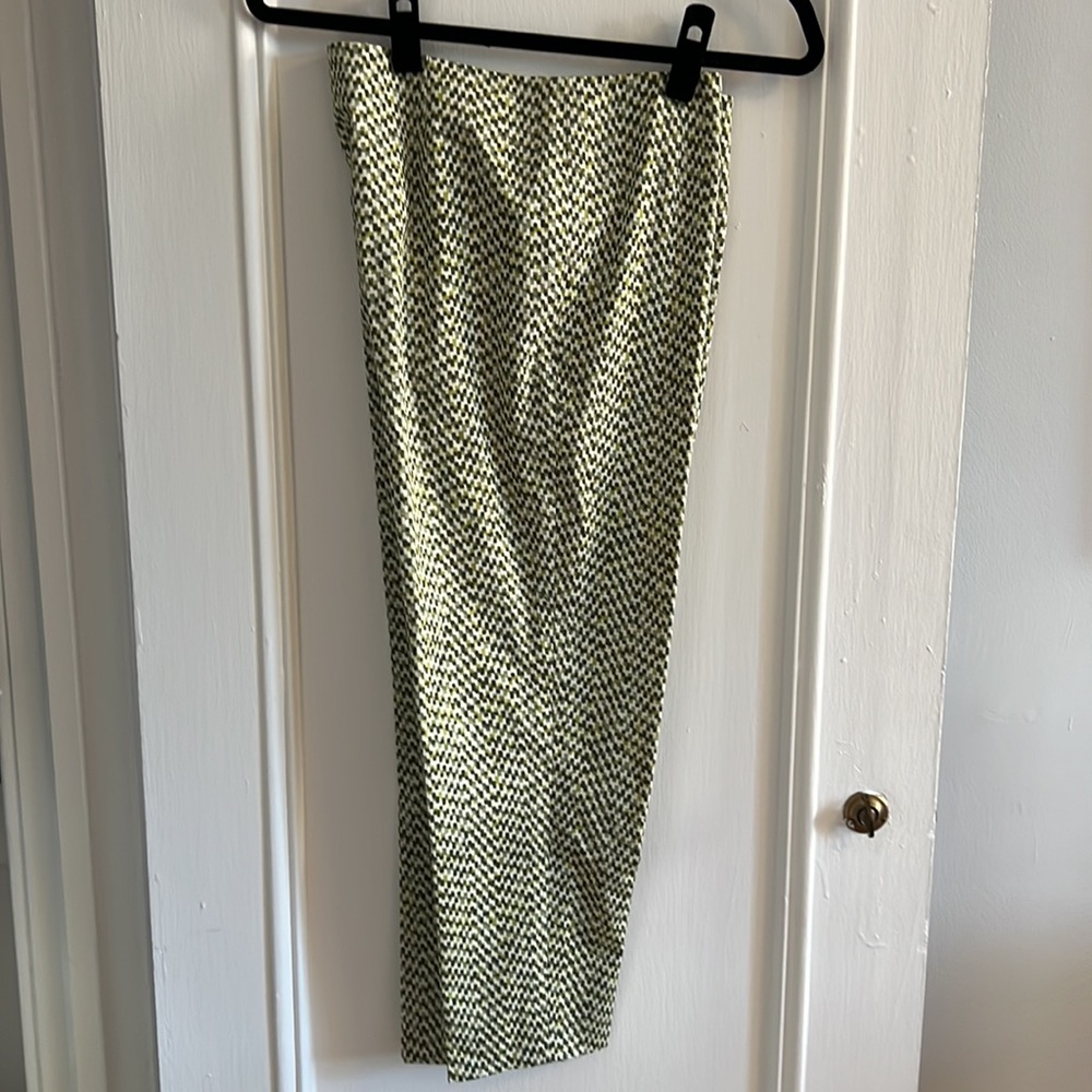 Armani Cotton printed straight leg Pants